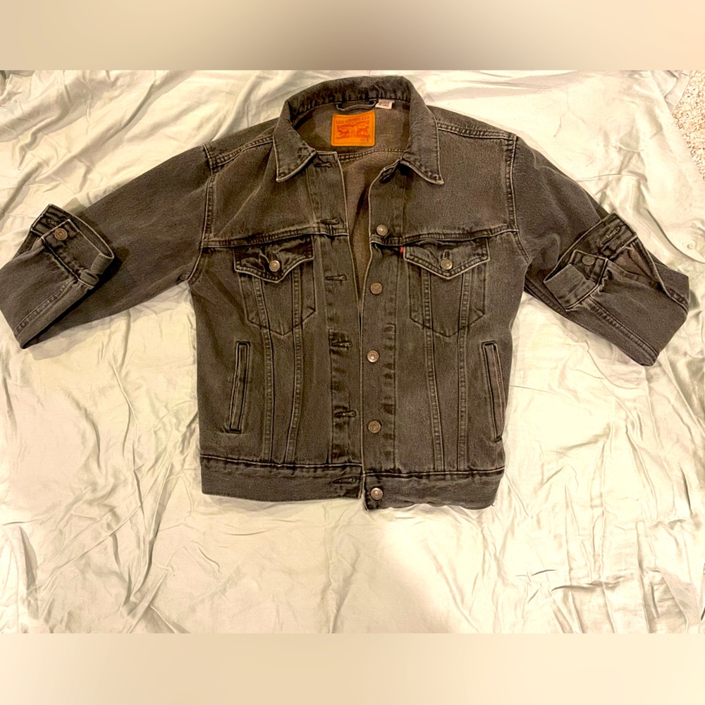 Levi Strauss Distressed Denim Jacket- Great Condition